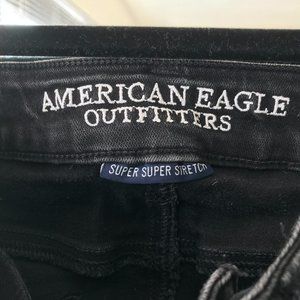 Black Distressed Skinny Jean